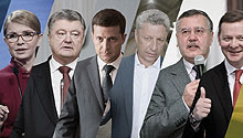  Выборы на Украине. 6 кандидатов из 39 