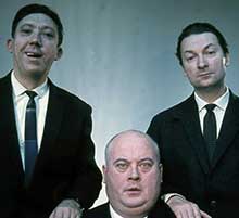 Юрий Никулин (ЛСЭ), Евгений Моргунов (СЭЭ), Георгий Вицин (ИЭИ)